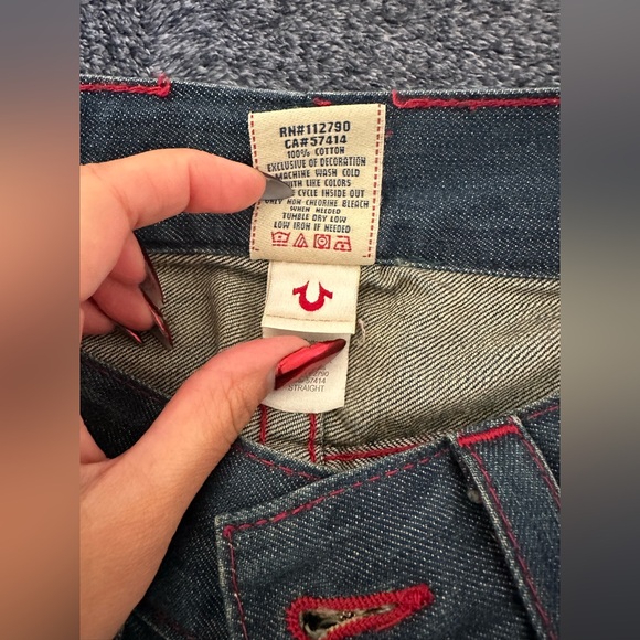 True religion 32x30 jeans for men straight leg - Picture 6 of 6